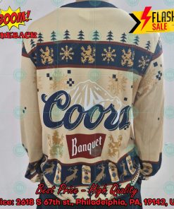 Trending 2024 Coors Banquet Ugly Christmas Sweater