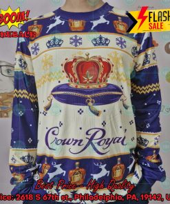 Trending 2024 Crown Royal Ugly Christmas Sweater