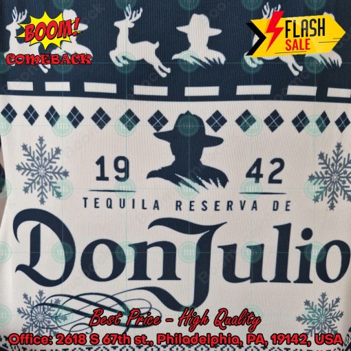 Trending 2024 Don Julio Tequila Reservade 1942 Ugly Christmas Sweater