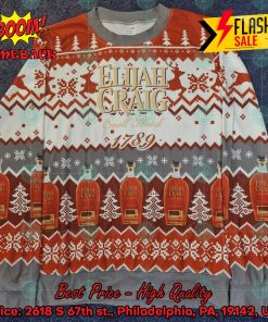 Trending 2024 Elijah Craig Small Batch 1789 Ugly Christmas Sweater