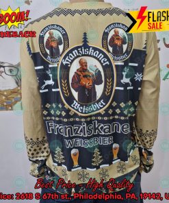 Trending 2024 Franziskaner Weissbier Ugly Christmas Sweater