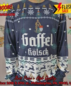 Trending 2024 Gaffel Kolsch Ugly Christmas Sweater