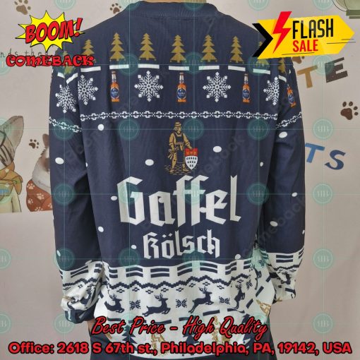 Trending 2024 Gaffel Kolsch Ugly Christmas Sweater