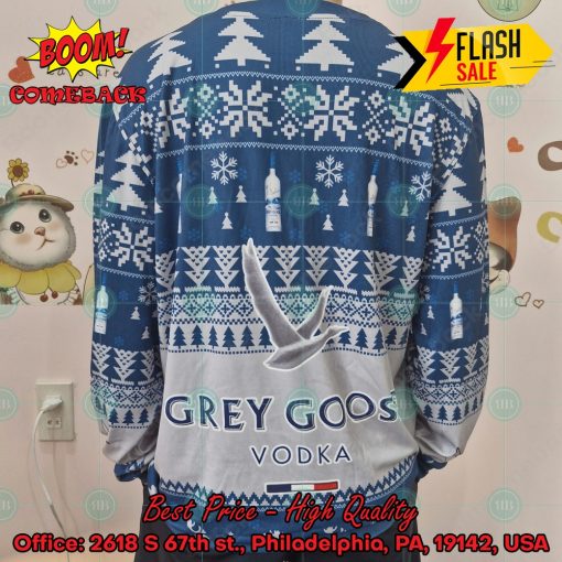 Trending 2024 Grey Goose Vodka Ugly Christmas Sweater