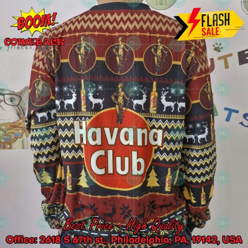 Trending 2024 Havana Club Ugly Christmas Sweater