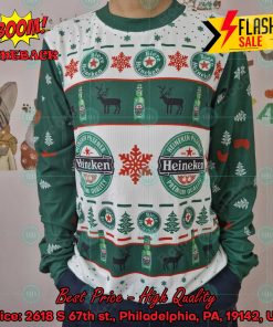 Trending 2024 Heineken Pilsener Premium Quality Ugly Christmas Sweater