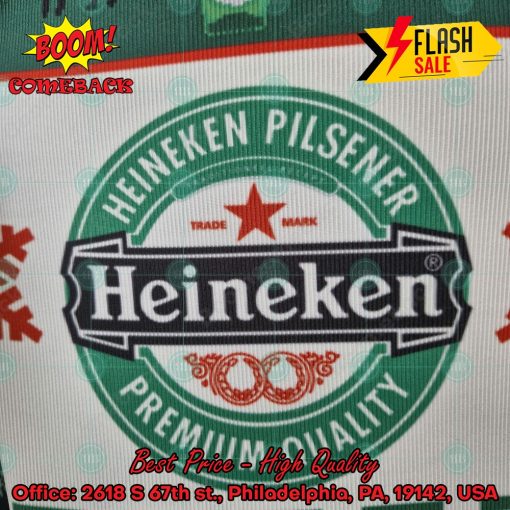 Trending 2024 Heineken Pilsener Premium Quality Ugly Christmas Sweater