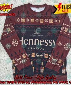 Trending 2024 Hennessy Cognac Ugly Christmas Sweater