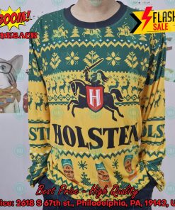 Trending 2024 Holsten Brewery Ugly Christmas Sweater