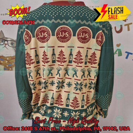 Trending 2024 Jameson Irish Whiskey Ugly Christmas Sweater