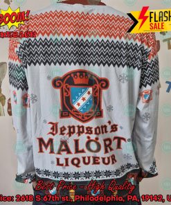 Trending 2024 Jeppson’s Malort Liqueur Ugly Christmas Sweater