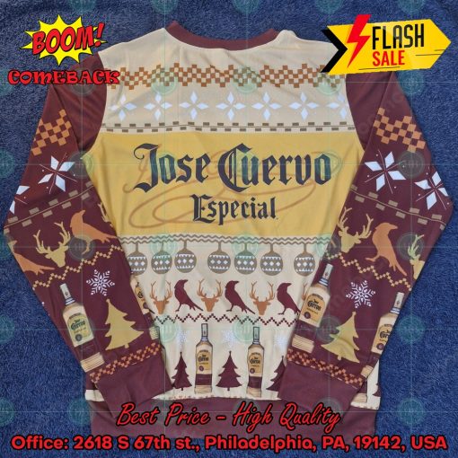 Trending 2024 Jose Cuervo Especial Ugly Christmas Sweater