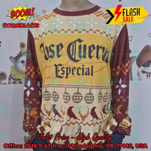 Trending 2024 Jose Cuervo Especial Ugly Christmas Sweater