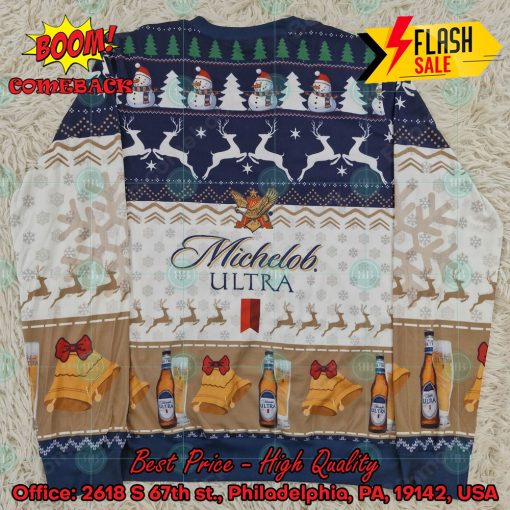 Trending 2024 Michelob Ultra Ugly Christmas Sweater