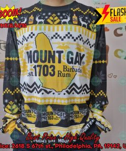 Trending 2024 Mount Gay Ugly Christmas Sweater