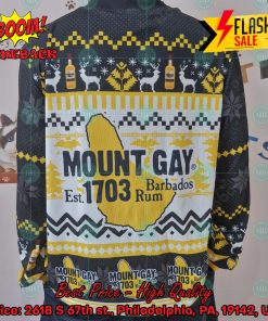 Trending 2024 Mount Gay Ugly Christmas Sweater