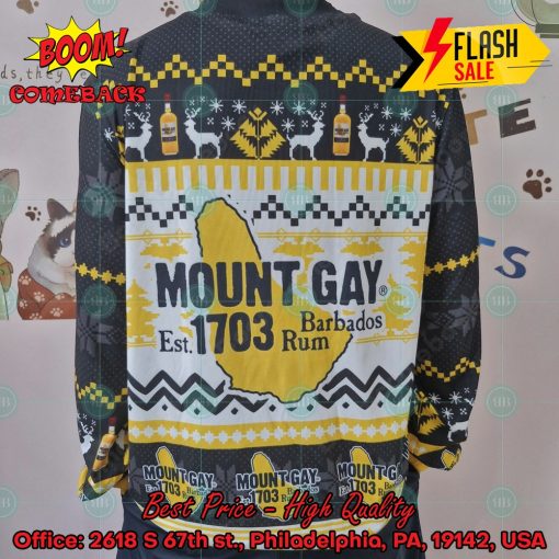 Trending 2024 Mount Gay Ugly Christmas Sweater