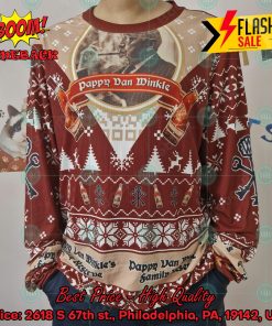 Trending 2024 Pappy Van Winkle Ugly Christmas Sweater