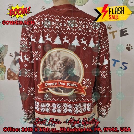 Trending 2024 Pappy Van Winkle Ugly Christmas Sweater