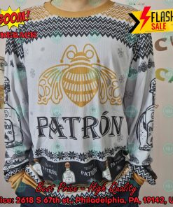 Trending 2024 Patron Tequila Ugly Christmas Sweater