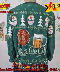 Trending 2024 Pilsner Urquell Ugly Christmas Sweater