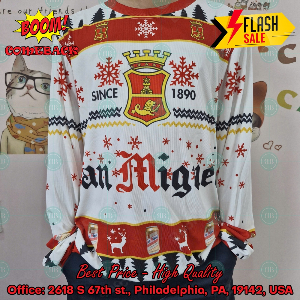 Trending 2024 San Miguel Ugly Christmas Sweater