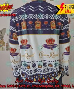 Trending 2024 Walt Whiskey Crown Royal The Happiest Drink On Earth Ugly Christmas Sweater