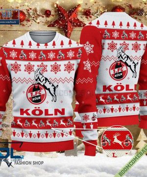 1. FC Koln Xmas Sweatshirt Ugly Christmas Sweater