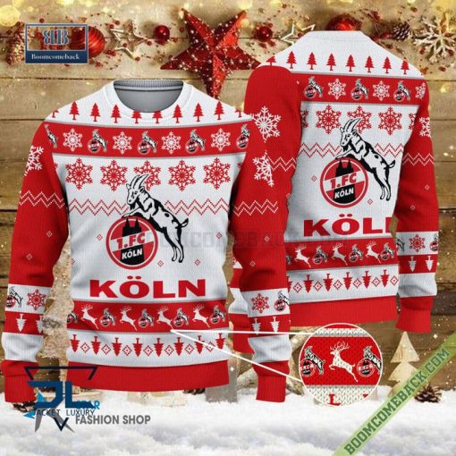 1. FC Koln Xmas Sweatshirt Ugly Christmas Sweater