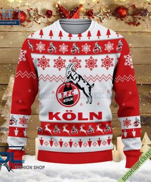 1. FC Koln Xmas Sweatshirt Ugly Christmas Sweater