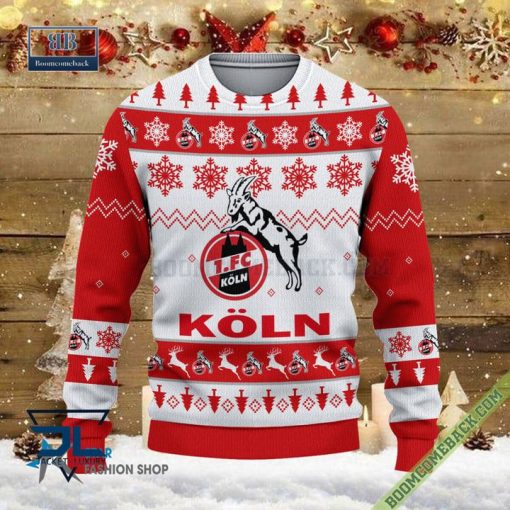 1. FC Koln Xmas Sweatshirt Ugly Christmas Sweater