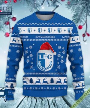 1. FC Magdeburg Ugly Christmas Sweater 2 Bundesliga Xmas Jumper