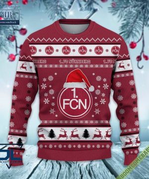 1. FC Nürnberg Ugly Christmas Sweater 2 Bundesliga Xmas Jumper