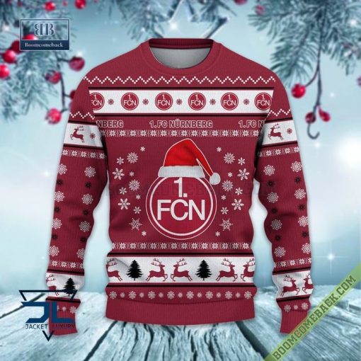 1. FC Nürnberg Ugly Christmas Sweater 2 Bundesliga Xmas Jumper