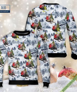 2022 Ski-Doo Snowmobiles Santa Claus Christmas Sweater Jumper