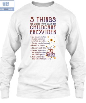 5 Things You Should Know About This Childcare Provider Shirt