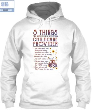 5 Things You Should Know About This Childcare Provider Shirt