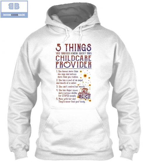 5 Things You Should Know About This Childcare Provider Shirt