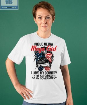 America Proud Ultra Maga Girl Shirt