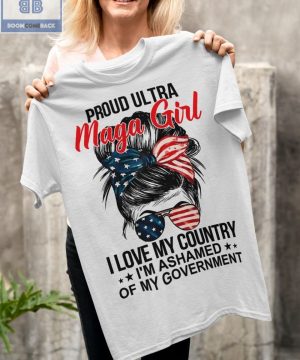 America Proud Ultra Maga Girl Shirt