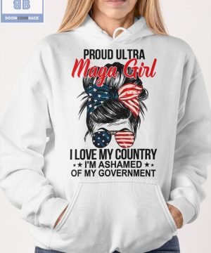 America Proud Ultra Maga Girl Shirt