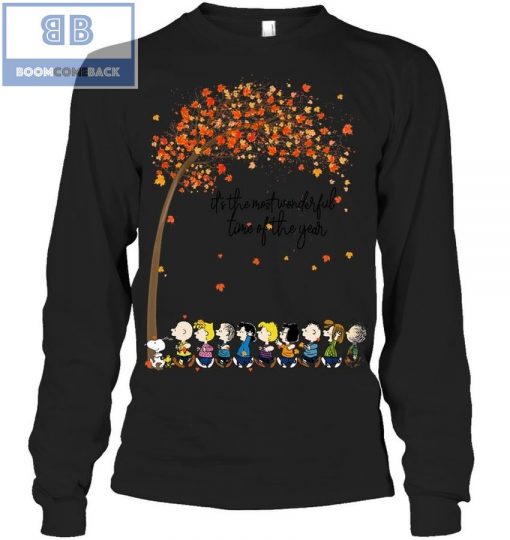 Peanuts It’s The Most Wonderful Time Of The Year Shirt and Hoodie