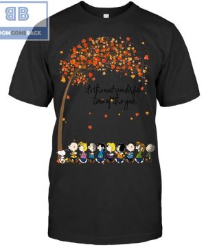 Peanuts It’s The Most Wonderful Time Of The Year Shirt and Hoodie