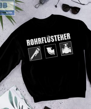 Rohrflüsterer Black T-shrt