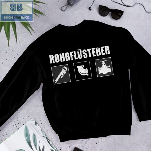 Rohrflüsterer Black T-shrt