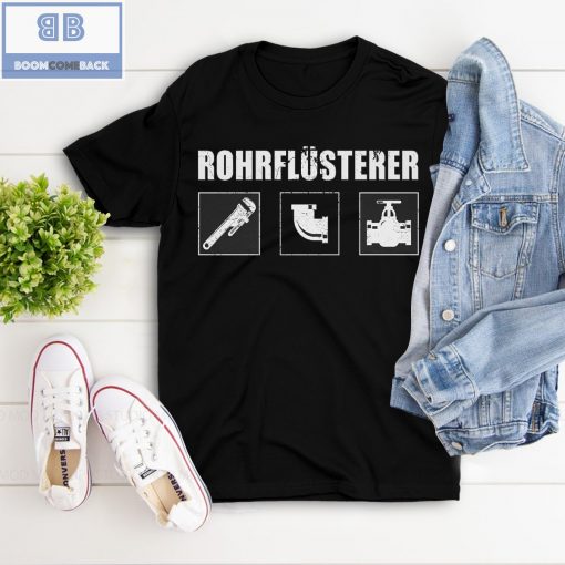 Rohrflüsterer Black T-shrt