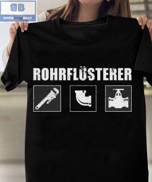 Rohrflüsterer Black T-shrt