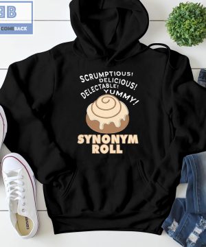 Scrumptious Delicious Delectable Yummy Synonym Roll Shirt