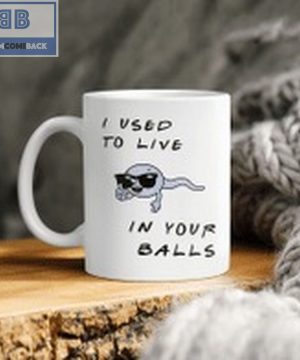 Sperm I Used To Live In Your Balls Mug