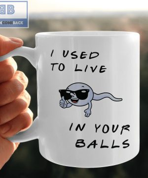 Sperm I Used To Live In Your Balls Mug